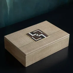 Cloisonné Bubinga Wood Box