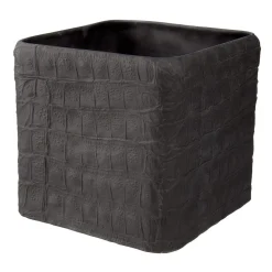 COCCO FLOWER POT - BLACK OPAQUE