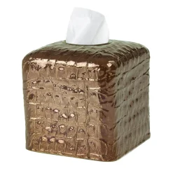 COCCO TISSUE BOX - BRONZE