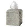 COCCO TISSUE BOX - SILVER