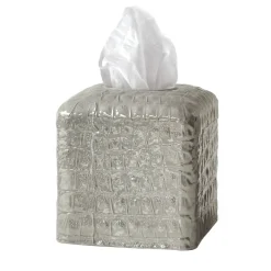 COCCO TISSUE BOX - SILVER