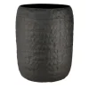 COCCO WASTE BASKET - BLACK OPAQUE