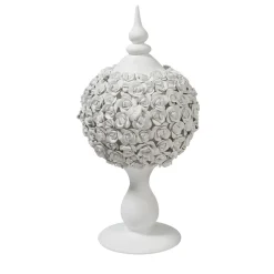 Coco Camelie White Sculpture