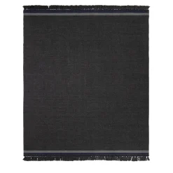 Coco Charcoal Recycled PET In&Outdoor Rug by Carlotta Fortuna #2