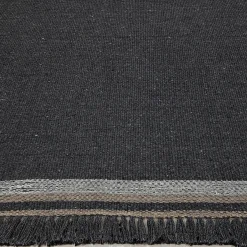 Coco Charcoal Recycled PET In&Outdoor Rug by Carlotta Fortuna #1