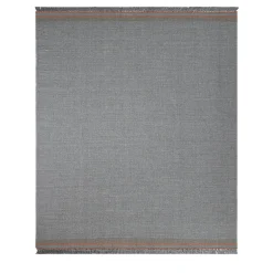 Coco Composite Gray Recycled PET In&Outdoor Rug by Carlotta Fortuna