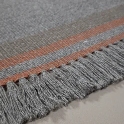 Coco Composite Gray Recycled PET In&Outdoor Rug by Carlotta Fortuna