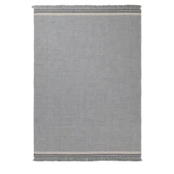 Coco Gray Zinc Recycled PET In&Outdoor Rug by Carlotta Fortuna