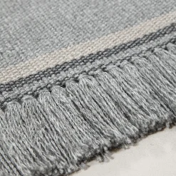 Coco Gray Zinc Recycled PET In&Outdoor Rug by Carlotta Fortuna