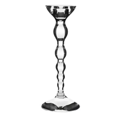 Collier Crystal Low Candle Holder