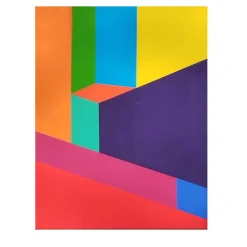 Color Spaces Albirit Acrylic Painting on Canvas