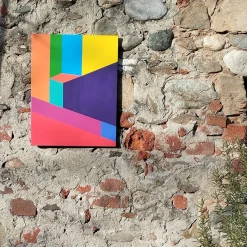 Color Spaces Albirit Acrylic Painting on Canvas