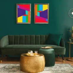 Color Spaces Albirit Acrylic Painting on Canvas