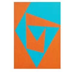 Color Spaces La Spirale Acrylic Painting on Canvas