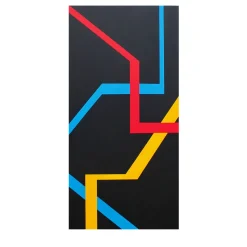 Color Spaces Le Tre Vie Acrylic Painting on Canvas