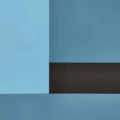 Color Spaces Rhythm and Blues Acrylic Painting on Canvas