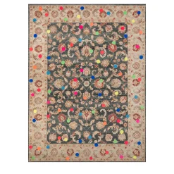 Confetti 1 Wool & Silk Hand-Knotted Rug by Richard Hutten