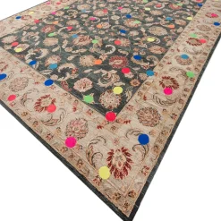 Confetti 1 Wool & Silk Hand-Knotted Rug by Richard Hutten