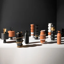 Continuous Ceramic Vase #1 by Ugo La Pietra