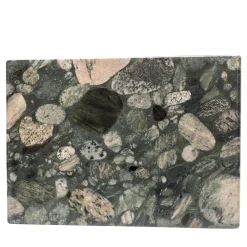 Convivio Centerpiece in Polished Green Marinace Marble