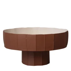 Coppa Ninfea Corteccia C10/Terracotta scura Centerpiece