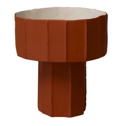 Coppa Ninfea Corteccia D9/Kaki Centerpiece