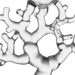 Coral Glass Decorative Vase