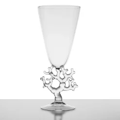 Coral Glass Decorative Vase