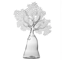 Coral Glass Sculpture