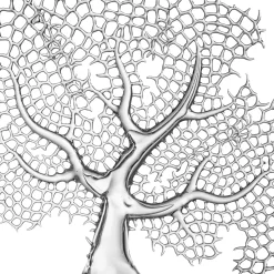 Coral Glass Sculpture