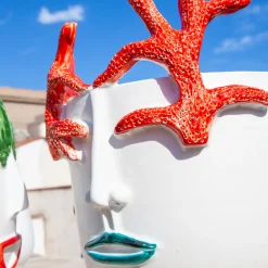 Corallina The Girl Who Defends The Sea Head Vase