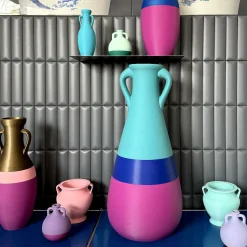 Cornelia XXL Fucsia Blue And Light Blue Amphora #2