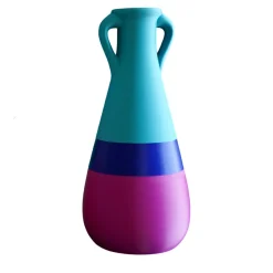 Cornelia XXL Fucsia Blue And Light Blue Amphora
