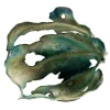 Courmayeur Green Ceramic Sculpture By Assia Karaguiozova