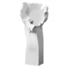 Crespano Merz white ceramic vase