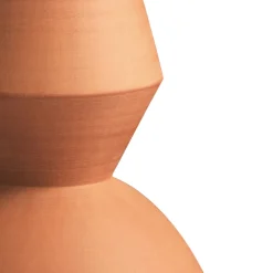 Crisos Terracotta Vase by Jean-Christophe Clair