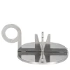 Crocera Bugia Stainless Steel Candle Holder