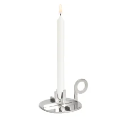 Crocera Bugia Stainless Steel Candle Holder