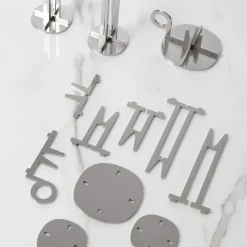 Crocera Bugia Stainless Steel Candle Holder