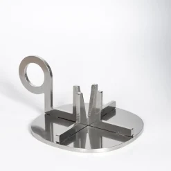 Crocera Bugia Stainless Steel Candle Holder