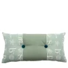 Cucù Cushion with buttons in Jacquard Fabric