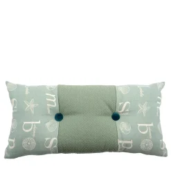 Cucù Cushion with buttons in Jacquard Fabric