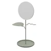 Custode Sage Green Jewelry Stand with Mirror