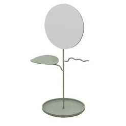 Custode Sage Green Jewelry Stand with Mirror