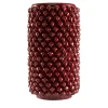Cylindrical Bordeaux Ceramic Vase