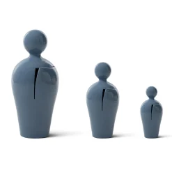 Da Light Blue Ceramic Decorative Sculpture