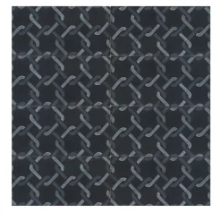Daamè Set of 50 Rectangular Black Tiles