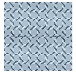 Daamè Set of 50 Rectangular Light-Blue Tiles #1