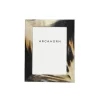 Dafne Rectangular Dark Horn & Wood Picture frame