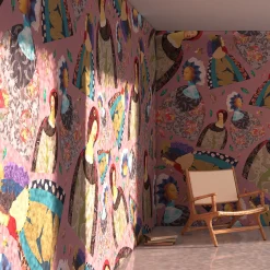 Dame de Rêve Rouge Luca Artioli Wallpaper